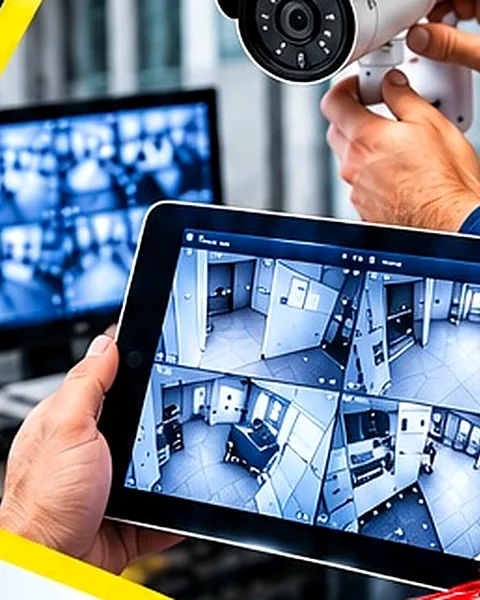Peserta menyemak paparan kamera pada tablet semasa latihan